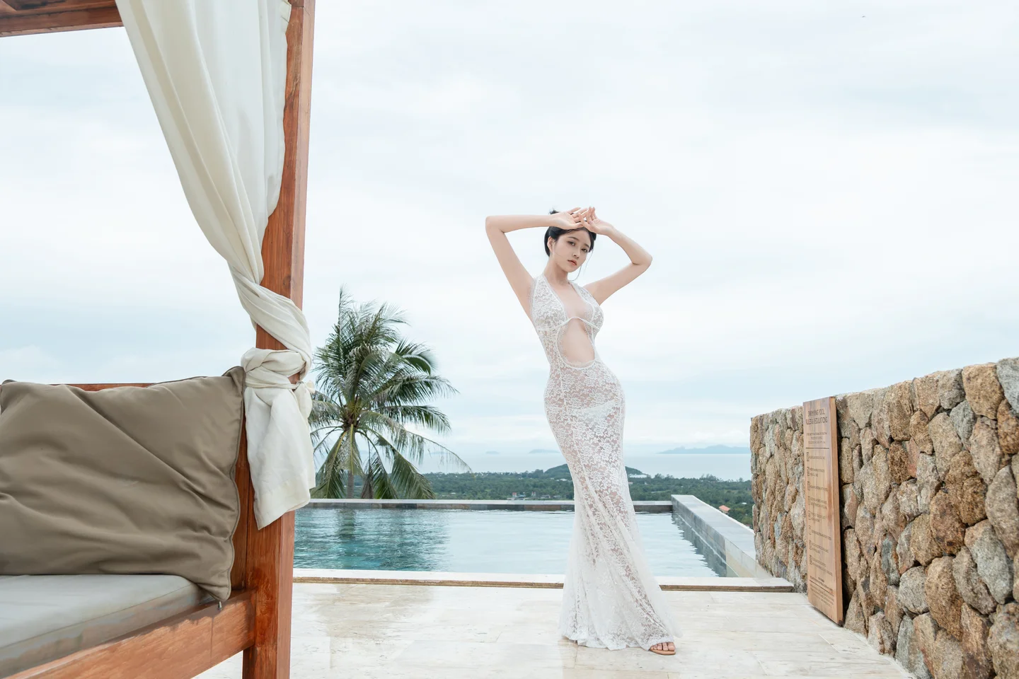 年年 - 白色连衣裙 [73P-314MB] tg@simisebaisi 【丝足阁】014.webp